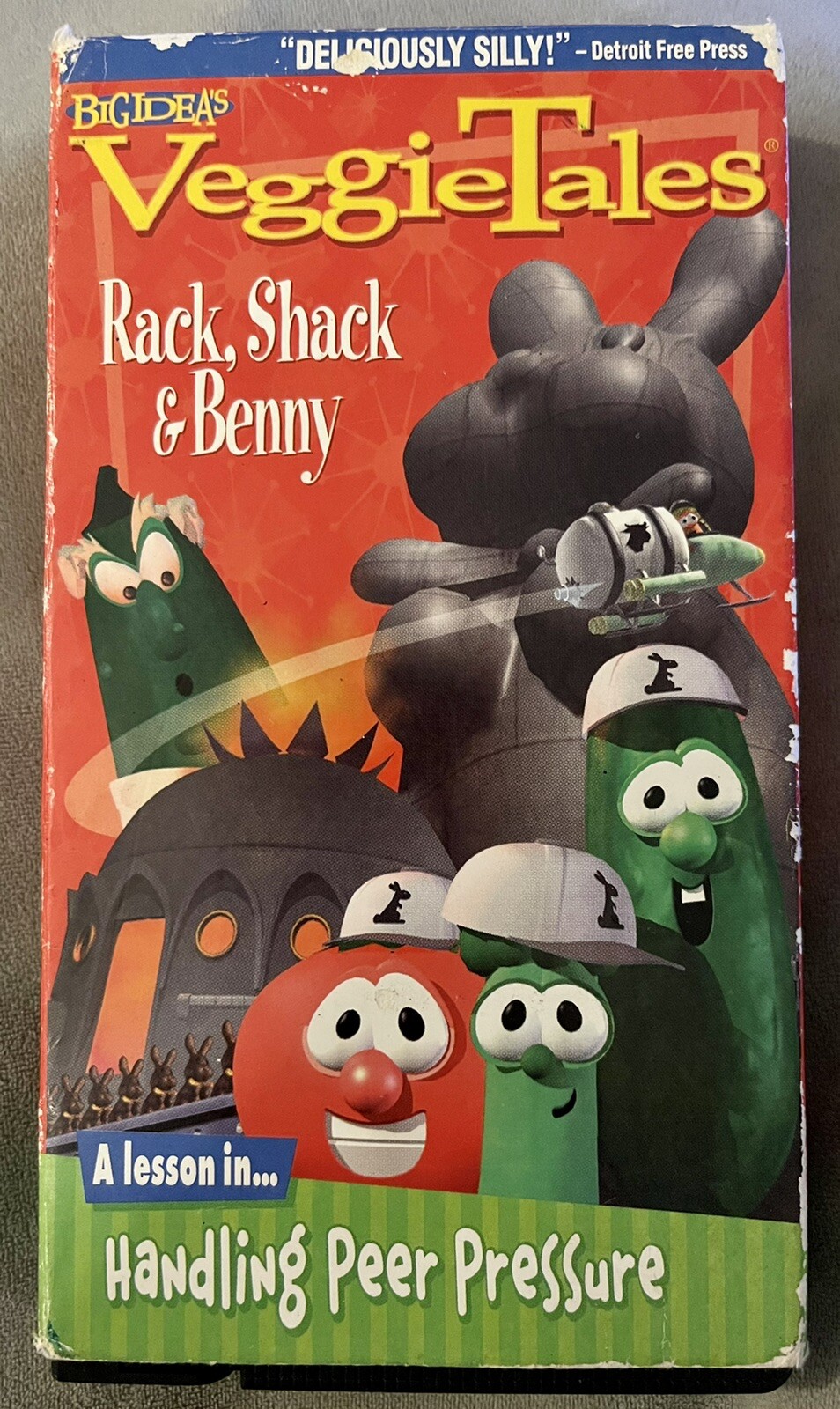 VeggieTales - Rack, Shack, and Benny VHS | Grelly USA