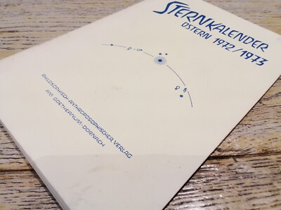 Sternenkalender Ostern 1972/1973