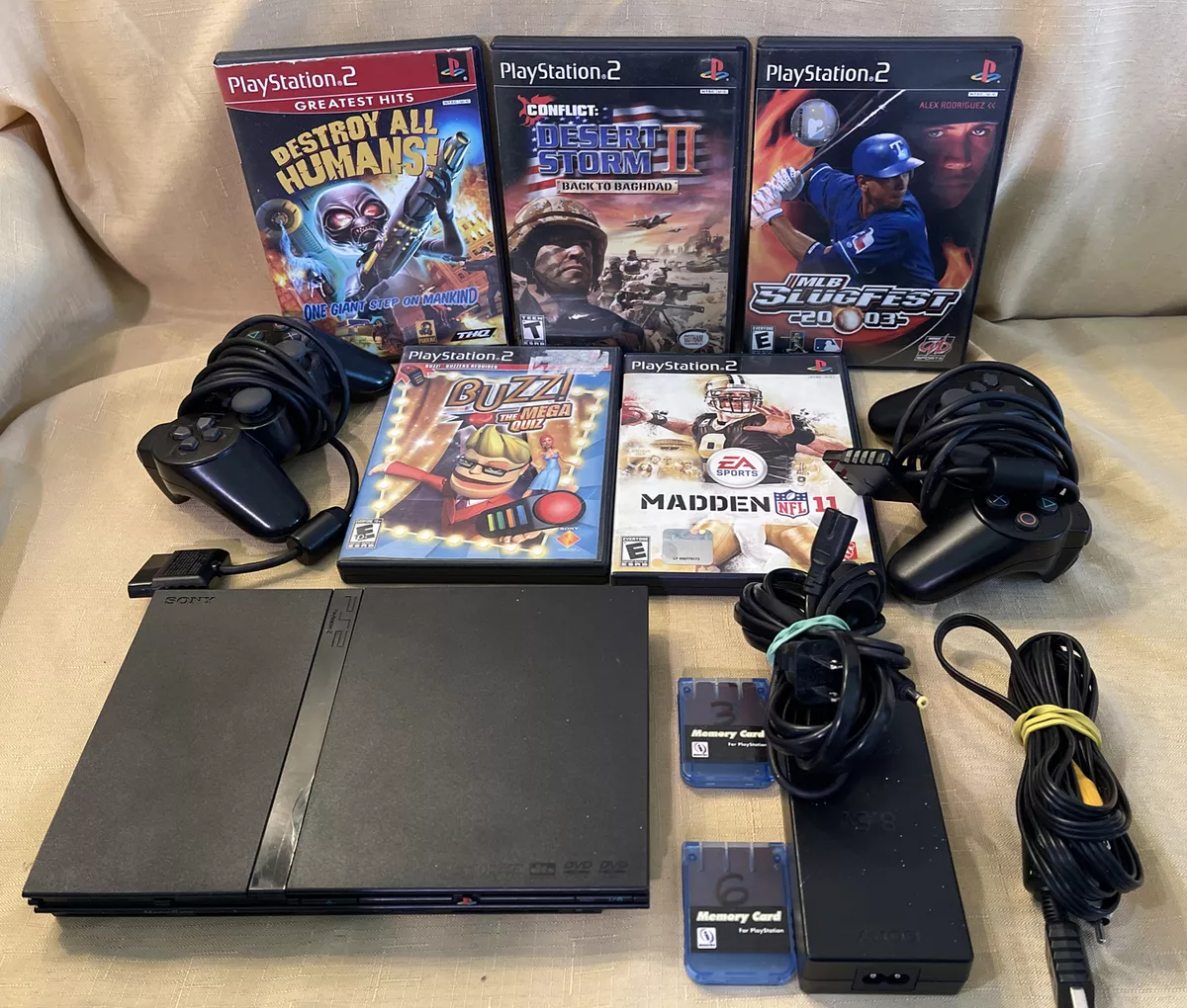  PlayStation 2 Console Slim PS2 : Video Games