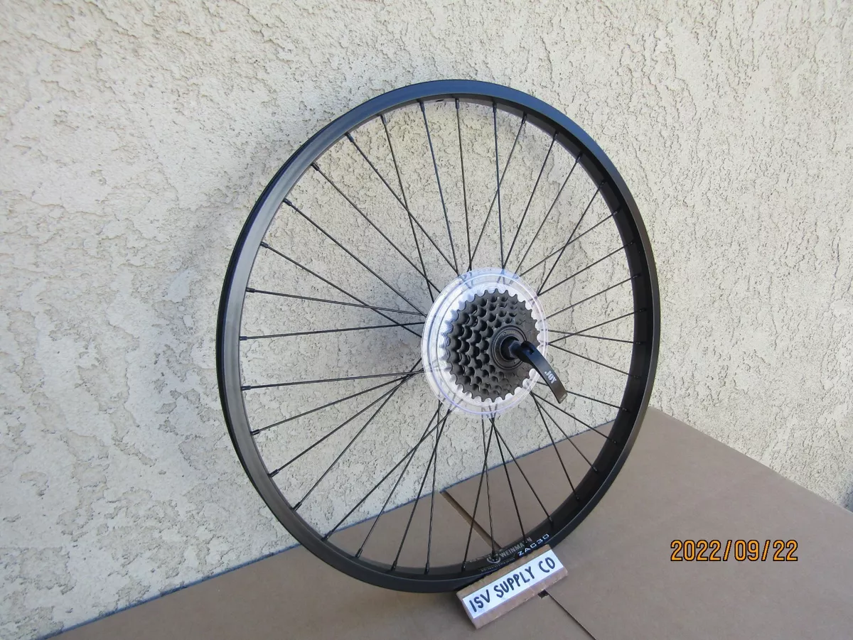 NEW 24 BICYCLE ALUMINUM 5 SPEEDS REAR WHEEL GREAT FOR YOUR MTB