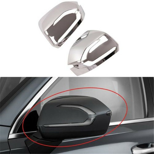 For Hyundai Palisade 2019-2024 Chrome 2PCS Side Rearview Mirror Cover Trim - Picture 1 of 16