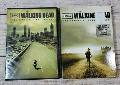 The Walking Dead First Second Seasons DVD Seasons 1 & 2  GC