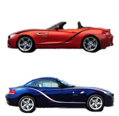 Graphics Waist Line Car Sticker For BMW Z4 Racing Stripe Side Door Decals Vinyl - Picture 1 of 8