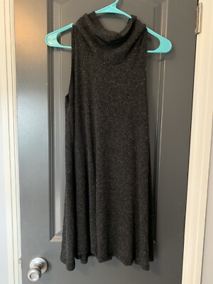 slim fit dress slacks Haylie Sleeveless Turtleneck Sweater Dress main image 0