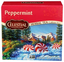 Celestial Seasonings Peppermint Herbal Tea 40 Bag