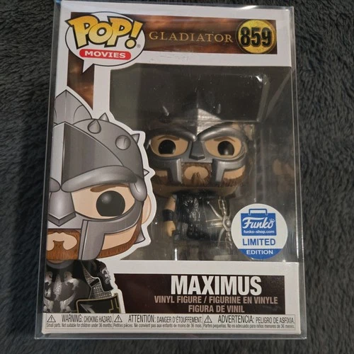 Funko Pop! Movies Gladiator Maximus w/ Helmet Funko Shop Exclusive #859