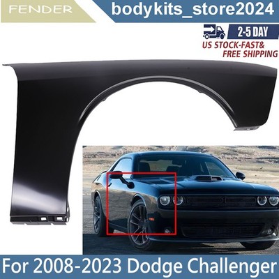 Fender For 2008-2023 Dodge Challenger Front Right Side Primed Steel 68275470AA
