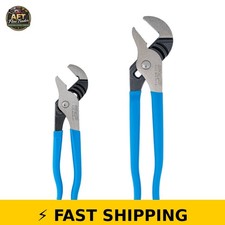 Channellock Tongue & Groove Pliers Set, 6.5 & 9.5-Inch Made in USA