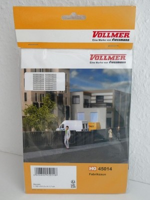 Vollmer H0 45014, Fabrikzaun. Bausatz, OVP