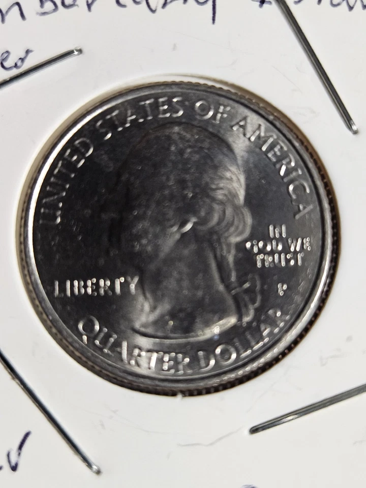 2018 P Cumberland Island Quarter, Silver, (MS) #196 - Image 3 of 4