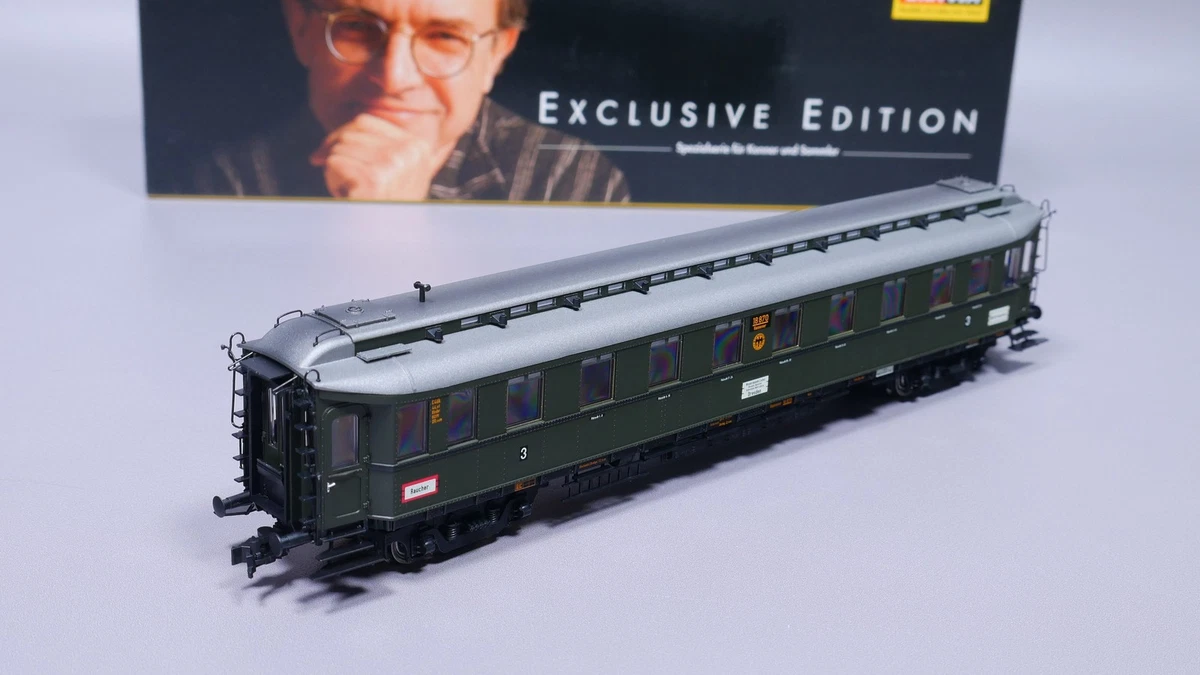 H0 DC Brawa 2444 Preußischer D-Zug-Wagen 3. Kl. C4ük 18 870 Han DRG OVP #ST_731