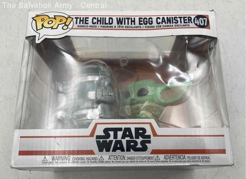 Funko Pop! Star Wars The Child with Egg Canister Bobblehead Vinyl Figure In Box