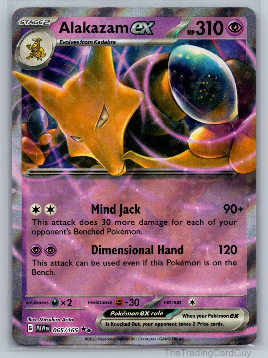 Alakazam Ex 065/165 Sv: Scarlet & Violet 151 for sale | eBay