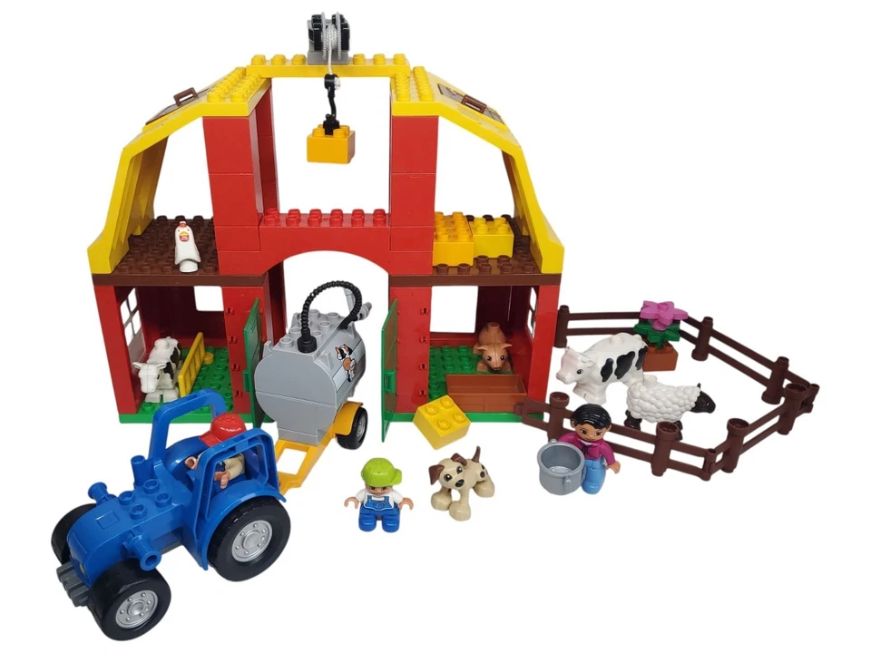 LEGO Duplo 5649 La Gran Granja Granja Tractor Animales Granjeros - Buen estado - Imagen 1 de 4