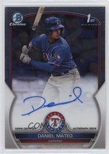 2023 Bowman Chrome Prospect Auto Daniel Mateo #CPA-DMO Auto 0nr3