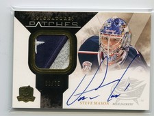 2010-11 Upper Deck The Cup Signature Patches /75 Auto Patch Steve Mason