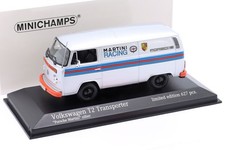 Minichamps Volkswagen T2 Delivery Van Porsche Renndienst Martini Racing Design 1972 1:43 943053066