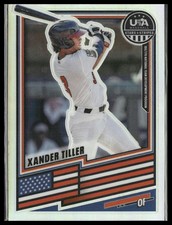 2026 Panini Stars & Stripes Prizm #151 Xander Tiller Silver (i20530)