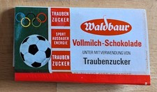 Stary rzadki zeszyt zapałek WALDBAUR Chocolate Stuttgart - lata 70.