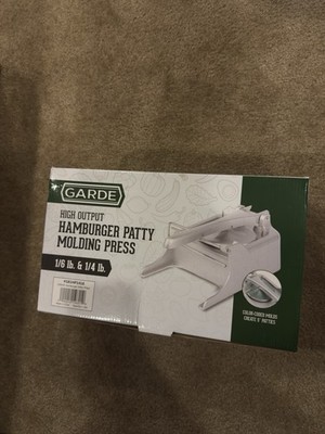 Garde HP1416 High-Output Burger Patty Press 1/4 & 1/6 lb   Open Box Never Used