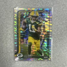 2025 Topps Chrome Jayden Reed Pulsar Refractor  Green Bay Packers #107