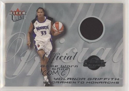 2000 Fleer Ultra WNBA Feel The Game Yolanda Griffith HOF