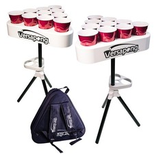 Portable Beer Pong Table Tailgate Game Backpack Case Balls Foldable Beach Dorm