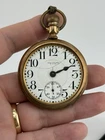 Antique 1919 Waltham Pocket Watch 16s 17j Grade 637 For Parts