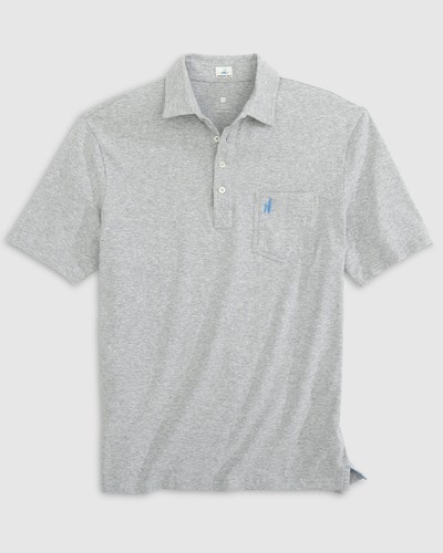 johnnie-O Copy of Heathered Original Polo Heather Gray Size M