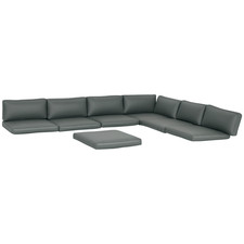 Outsunny Replacement Cushions for Outdoor Furniture Garden Seat Cushion Pad