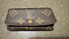 Louis Vuitton LV Key Case Multicles4 Brown Monogram