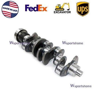 Crankshaft 7256752 Compatible for Doosan Daewoo D34 D34D D34P D34NAP Engine
