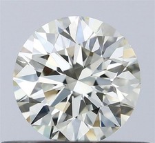 0.47 Ct Natural GIA CERTIFIED Diamond Loose Round Cut 4 mm Color M/SI1 Grade 619.49 per carat