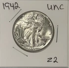 1942 Walking Liberty Half Dollar Coin