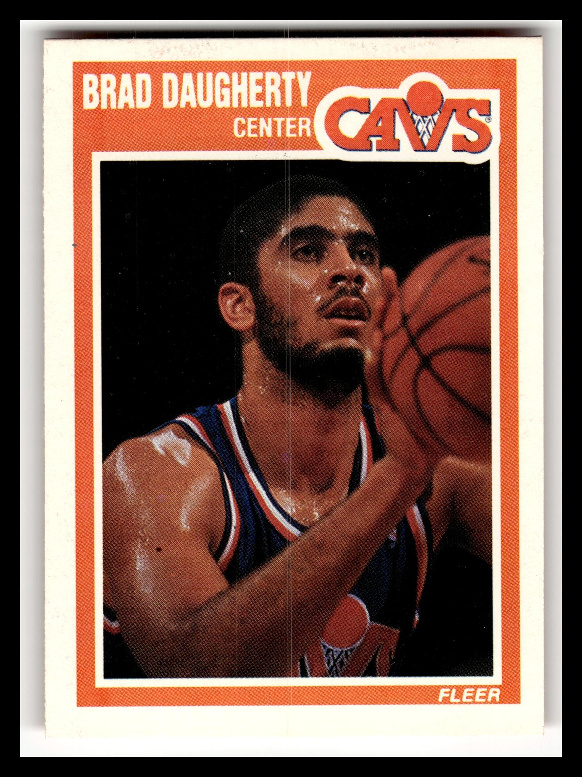 1989-90 Fleer #25 Brad Daugherty