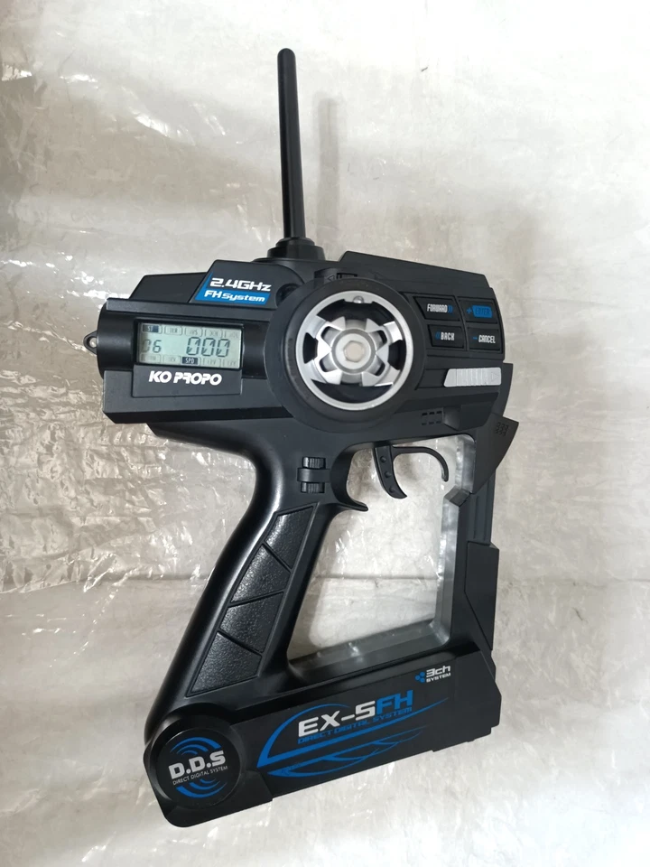 KO PROPO EX-5FH 2.4GHz FHSS 3ch Transmetteur Radio Contrôleur Voiture RC... - Photo 1/4