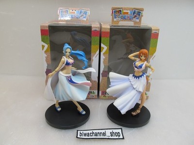 One Piece Figure Set of 2 Nami Vivi DX Snap Collection Vol.1 BANPRESTO Prize