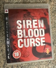 Siren Blood Curse PS3 Playstaion 3, Region-Free Pal (US seller) - CIB Complete