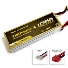 FullPower Batteria Lipo 4S 4200 mAh 50C Gold V2 - DEANS