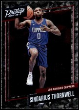 2017-18 Panini Prestige #41 Sindarius Thornwell Micro Etch Rookies E1