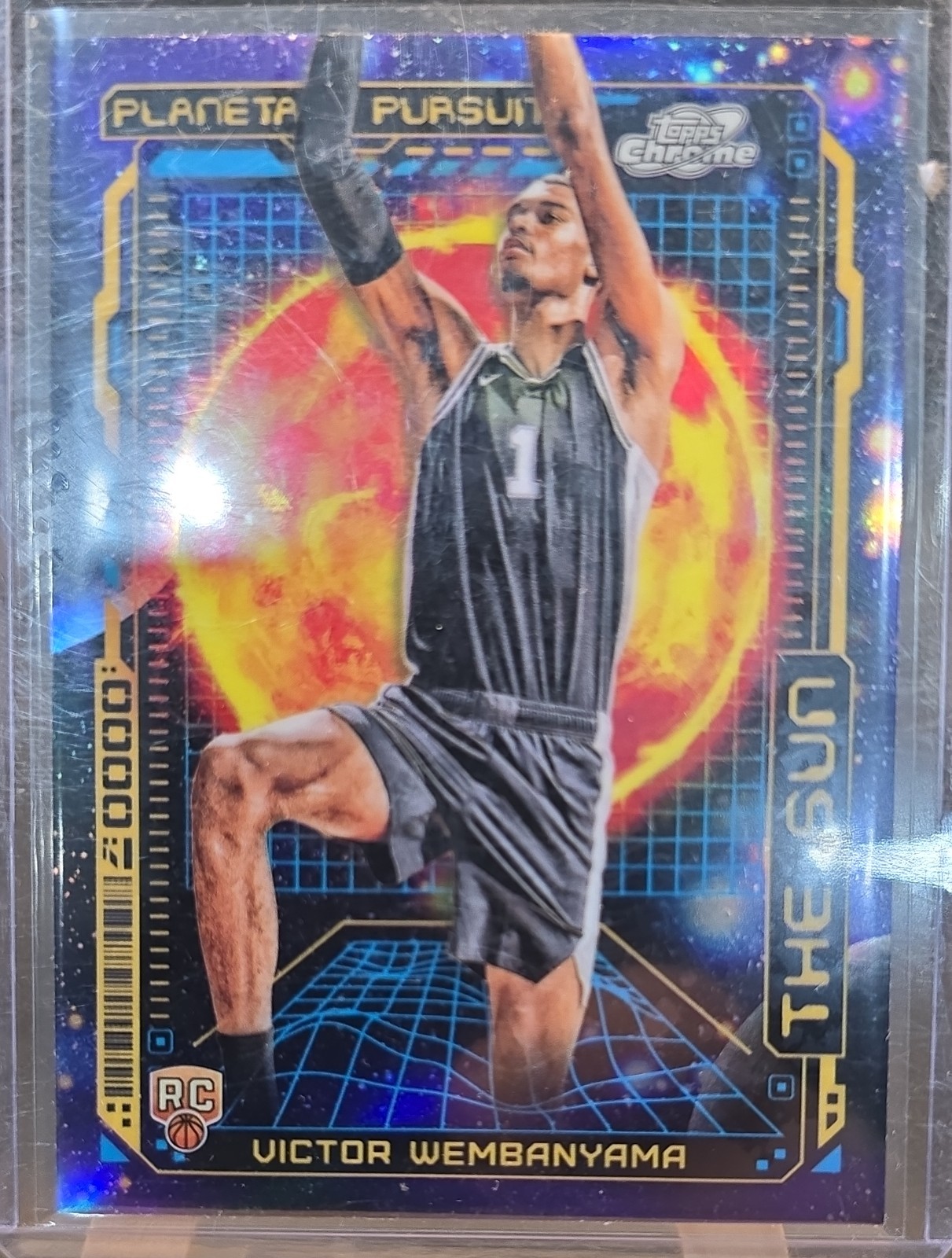 2023-24 Topps Cosmic Chrome - Planetary Pursuit Victor Wembanyama #PPS-9 Sun J
