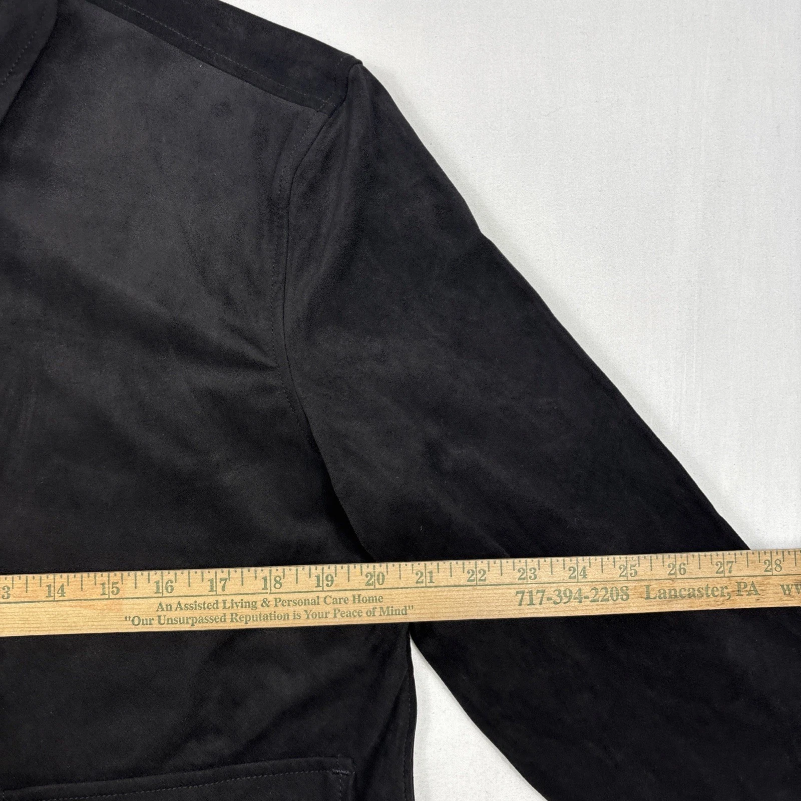 Hiroshi Kato The Propeller Velour Knit Jacket Men's S Jet Black Velvet NEW $458 - product detail image 8
