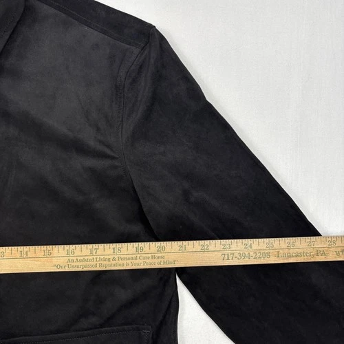 Hiroshi Kato The Propeller Velour Knit Jacket Men's S Jet Black Velvet NEW $458 image 8