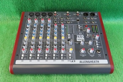 Kompakter Profi-Mixer Mischpult Allen & Heath ZED-10FX 10-Kanal USB