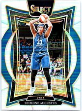 2025 Panini Select WNBA #99 Seimone Augustus Silver Prizms