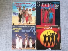 Singles Vinyl Boney M. 4Stück 