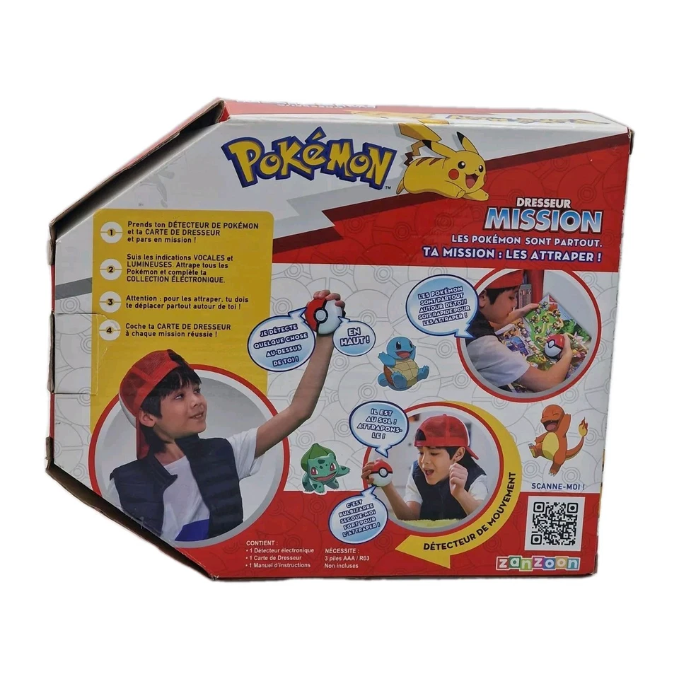 Bandai Pokémon Dresseur Mission Jeu électronique interactif en français französi - Bild 3 von 4