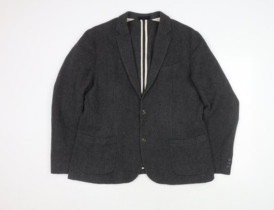 Graue Anzugjacke Herren UK Größe XL John Lewis Regular