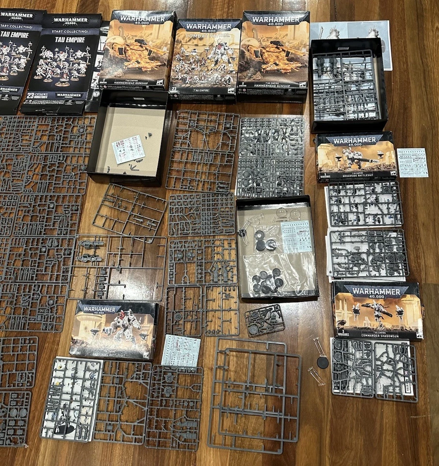 Warhammer 40k Imperio Tau Comienza a Coleccionar Patrulla de Combate Ghostkeel XV88 Bits GW Foto 2 de 4