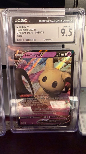 Mimikyu V graded CGC 9.5 for sale on eBay